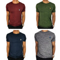 Kit 4 Camisetas Masculinas Dry Fit Malha Fria Moda Fitness Manga curta para academia
