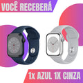 Kit com 2 Pulseira de Silicone para T900 Ultra 3