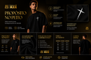 Camiseta Cruz Minimalista 100% Algodão Premium