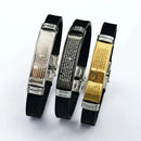 Pulseira Masculina Pai Nosso Ajustável