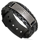 Pulseira Masculina Pai Nosso Ajustável