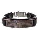 Pulseira Masculina Pai Nosso Ajustável