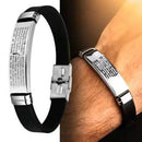 Pulseira Masculina Pai Nosso Ajustável