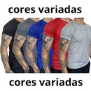 Kit 5 Camisetas Dry Fit Masculina - Casual - Treino - Academia - Esportes - Exercícios - Corrida