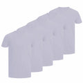Kit 5 Camiseta Manga Curta em 100% Algodão ZAROC