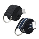 Kit 2 Cinto Masculino Lona Gorgurão Fivela Meia Argola Alta Qualidade Plus Size
