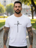 Camiseta Fé em Algodão