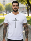 Camiseta Fé em Algodão