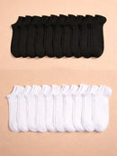 Kit 3/6/9/12 Pares de Meias Soquete Cano Curto Unissex