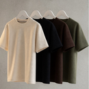 Camiseta Texturizada Básica Casual Premium